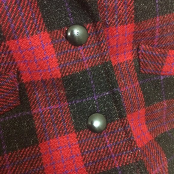 Plum Blossom 2-pc Suit Plaid Blazer + Midi Skirt - Picture 8 of 15